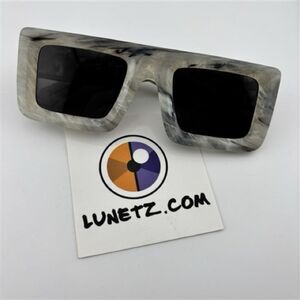 Off-White Leonardo Marble Ivory Sunglasses